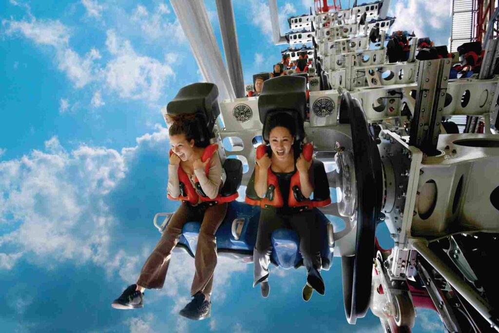 X2 at Six Flags Magic Mountain in Valencia, California