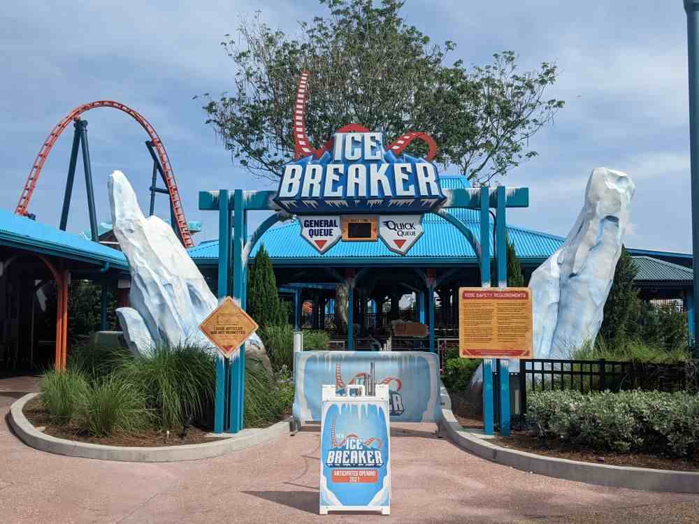 Ice breaker, SeaWorld Orlando: