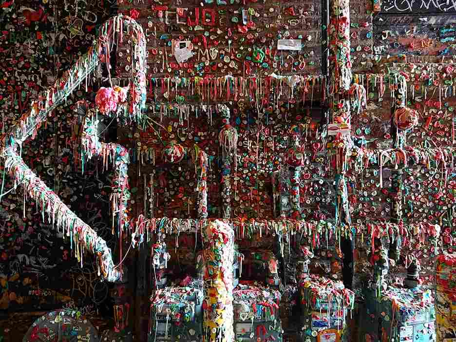 Schedule for Seattle's Gum Wall